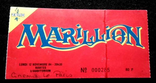 Ticket billet used place - billet,
