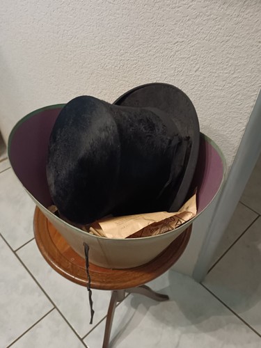Chapeau bruyas haut forme - haut,