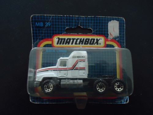 Matchbox blister camion mack - blister,