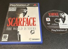 Scarface - PS2 Sony PAL FR - sans Notice bon État Livraison gratuite