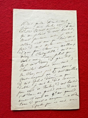 Cp77 lettre autographe - cp77-lettre,