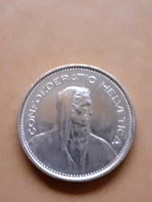 piece suisse berger 5 francs1968 b ttb