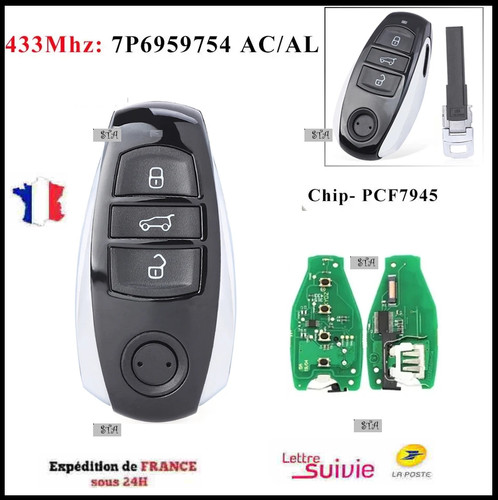 Clé plip télécommande pour