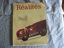 Rare, Antique Reality Magazine Auto Show October 1948