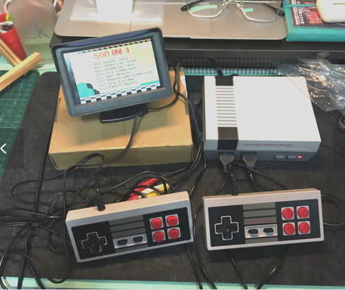 Mini console jeu vidéo - de,