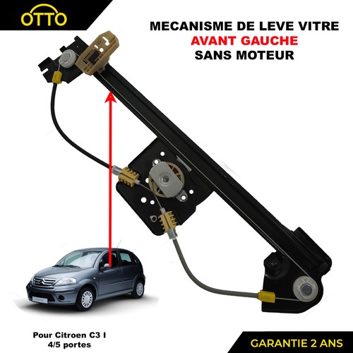Mécanisme leve vitre - de,
