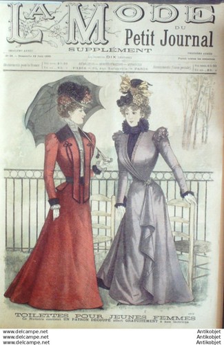 Mode petit journal 1898 - mode,