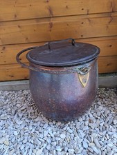 SUPERBE Ancien Chaudron En