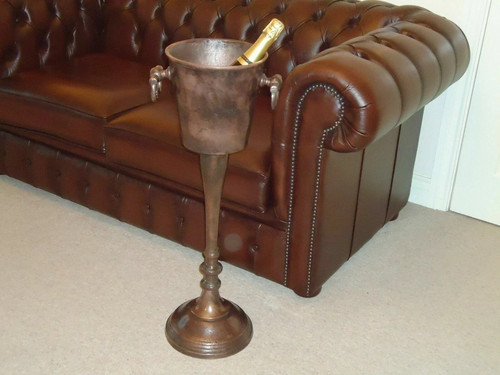 Seau glace ancien finition - seau,