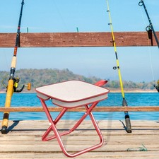 Tabouret pliant robuste en