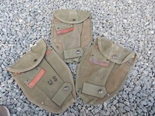 US ARMY 3 ETUI PELLE M 1956