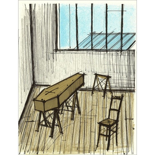 Buffet bernard lithographie - -,