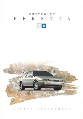 Brochure chevrolet beretta - chevrolet,