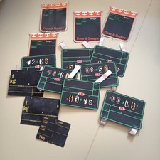 Lot étiquettes anciennes