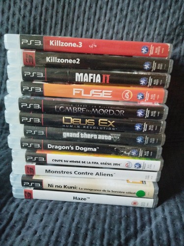 Lot jeux ps3 playstation - jeux,