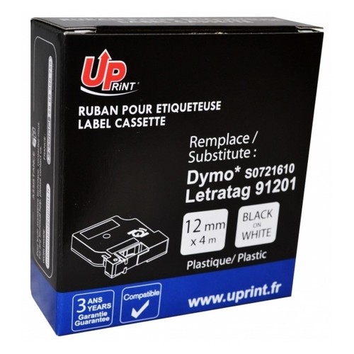 Ruban titreuse dymo noir - dymo, et