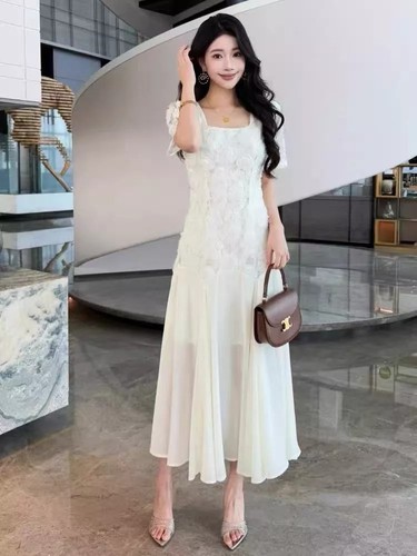 Robe été dentelle - en,