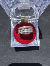 925 Silver Ring Size 50 Ref I689