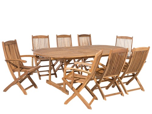 Beliani table jardin et - -,