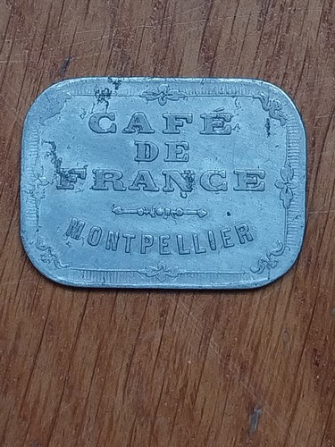 Jeton jeu café france - jeton, de