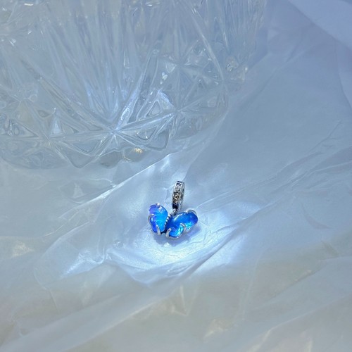 Pandora blue murano glass - murano,