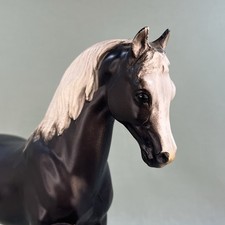 Vintage Breyer Horse Chalky Charcoal Hickory Family Arabian Stallion - RARE -