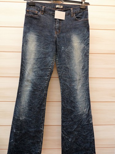 Jeans coton melange bleu - melange,