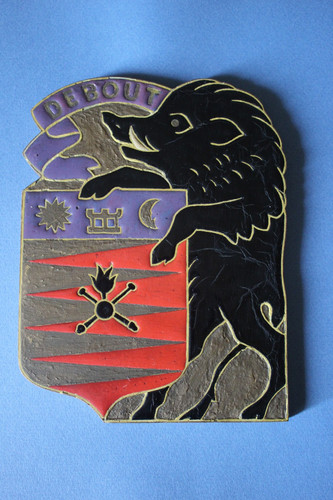 Plaque bois 288e - 288e, régiment