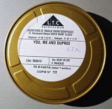 Film 35mm de la bande annonce "You, Me And Dupree"