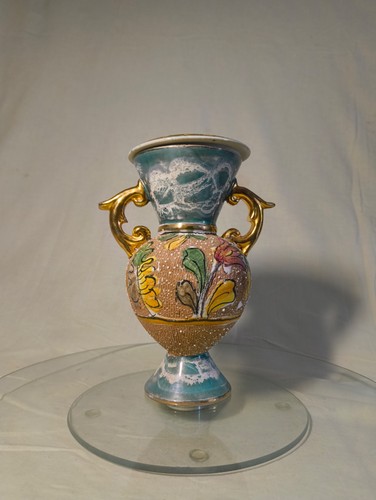 Vase couvert ancien - couvert, en