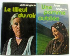 Deux livres: Une pomme oubliée + les tilleul du soir | Anglade | Etat correct