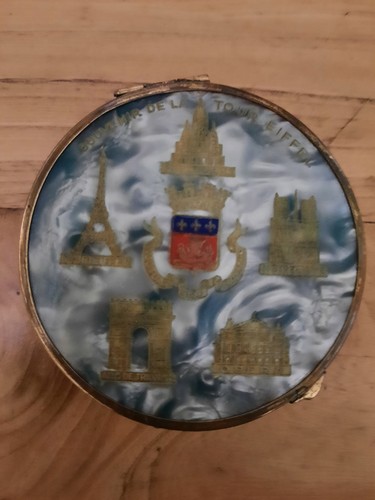 Art deco poudrier souvenir - deco,