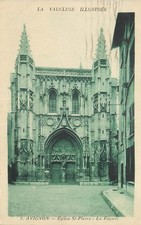 84 AVIGNON CHURCH ST-PIERRE FACADE