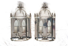 PAIRE APPLIQUES MURALES 1970