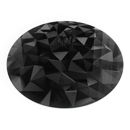 Sous plaque verre - verre, pour