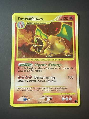 Carte pokémon dracaufeu - pokémon,