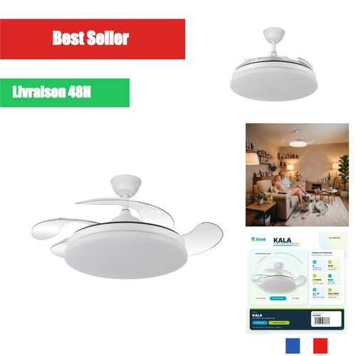 Ventilateur plafond led yatek - plafond,