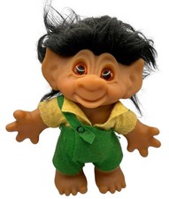 Vintage Thomas Dam Troll Cone Head Limited Edition Amber Eyes