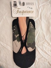 =Trasparenze -  Chaussettes-Chaussons Graviola Couleur Noir Taille Unique =