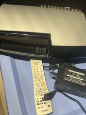 Bose AV48 Media Center DVD Player Silver Remote Power Supply Home Theater AV