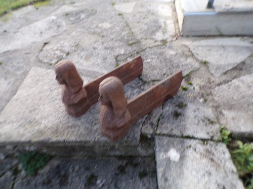 Chenets anciens - chenets,