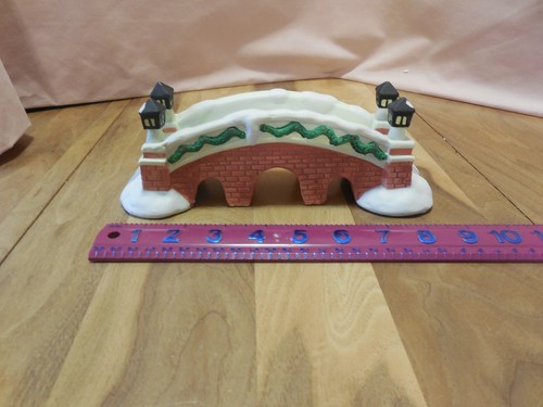 Lemax porcelain bridge - porcelain,