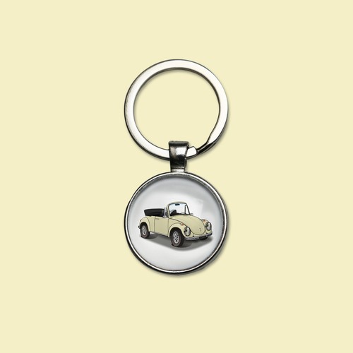 Porte clefs cox cabriolet - cox,