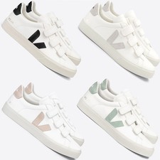 VEJA Genuine Leather Round Toes Lace Up Casual Shoes Flat Shoes Couple Shoes