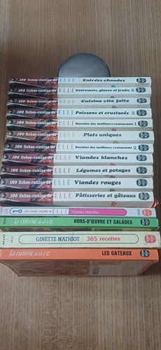 Lot livres poche - poche, cuisine
