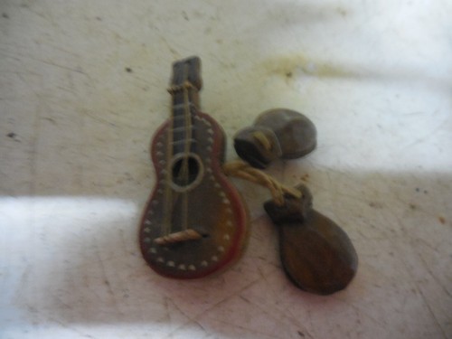 Ancienne broche guitare - ancienne,