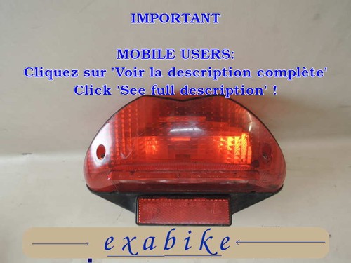 Feu arriere pour - arriere,