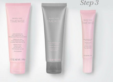 3 PC Mary Kay Timewise Age Minimize 3D DAY, NIGHT & EYE Cream Comb.-Oily EXP SPF