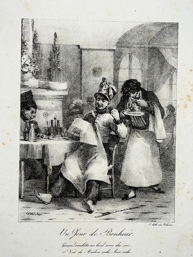 Jour bonheur lithographie - bonheur,