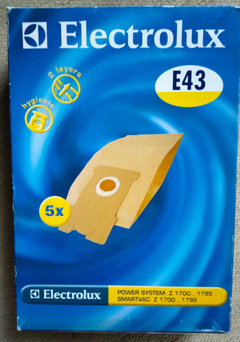 E43 electrolux sacs - e43,